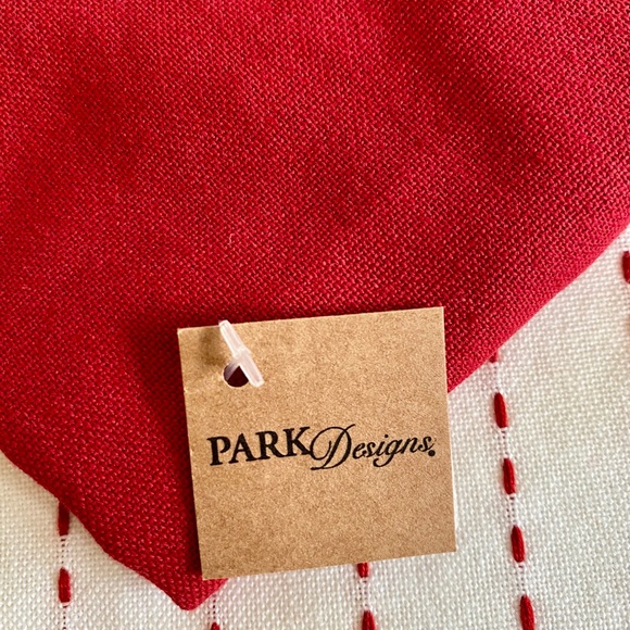 Park Designs Peppermint STOCKING x 4 NWT Christmas Holiday Stockings - Picture 6 of 8